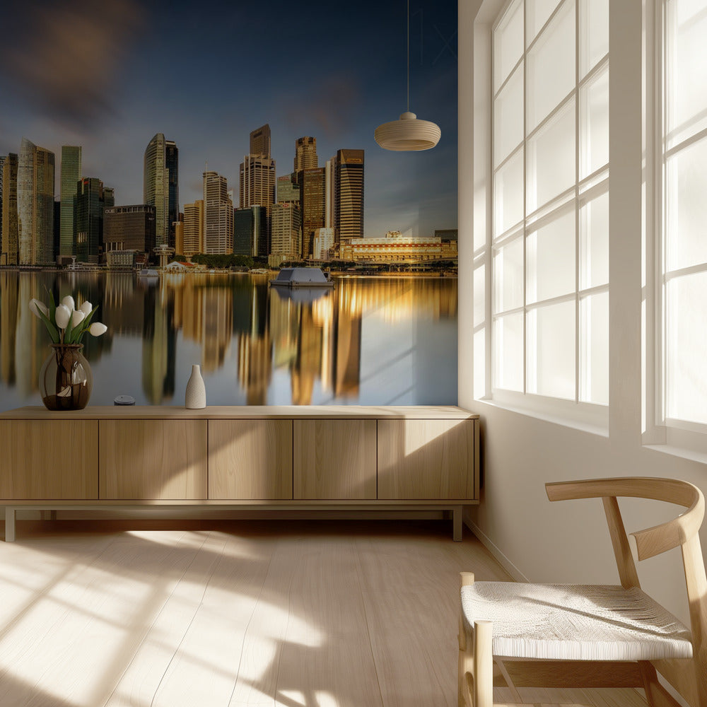 Golden Morning in SIngapore | Wallpaper