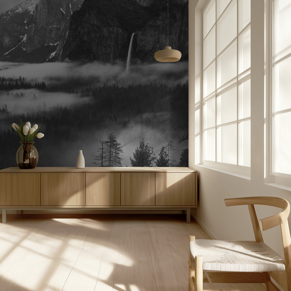 Fog Floating In Yosemite Valley | Wallpaper