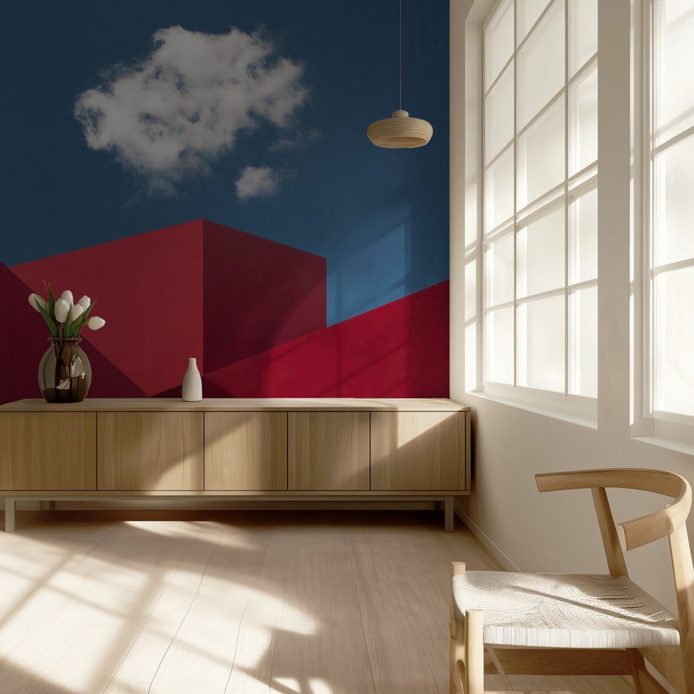 Red Shapes | Wallpaper