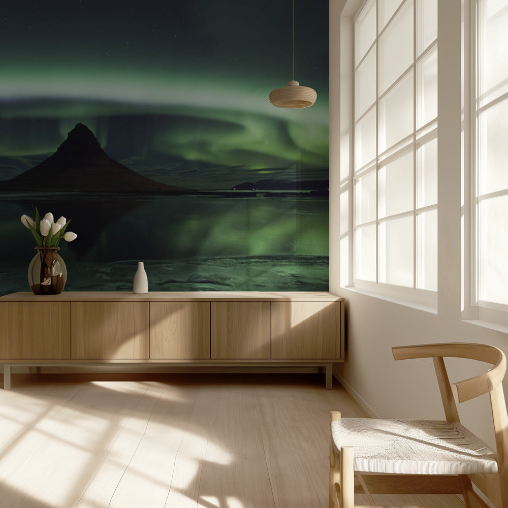 Kirkjufell Aurora | Wallpaper
