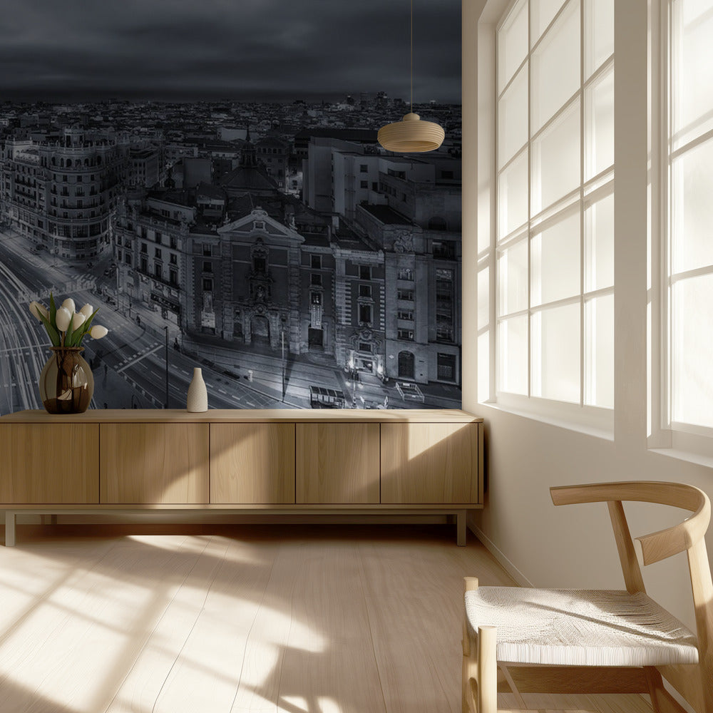 Madrid City Lights | Wallpaper