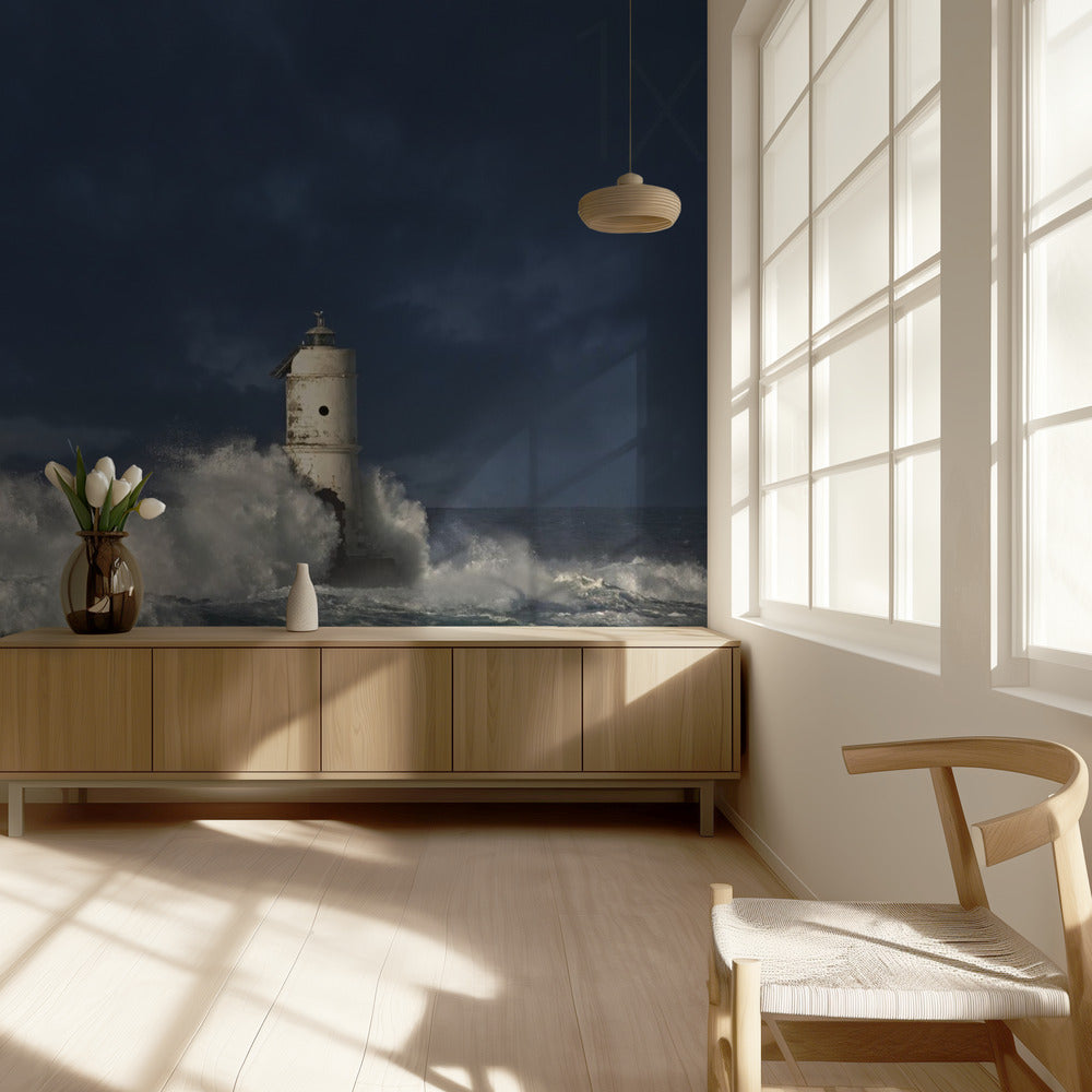 Faro di Mangiabarche(Calasetta-Sardegna) | Wallpaper