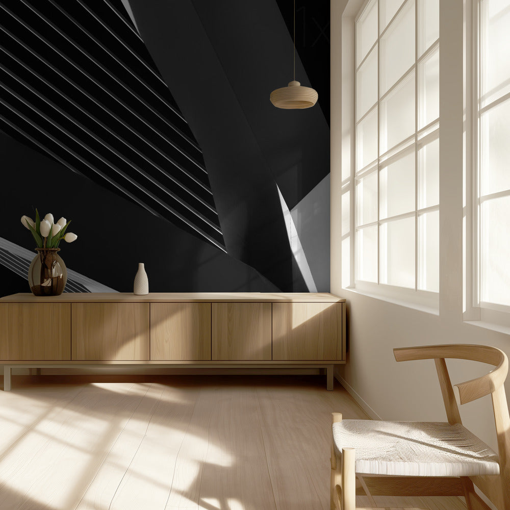 Abstraction of a swan | Wallpaper