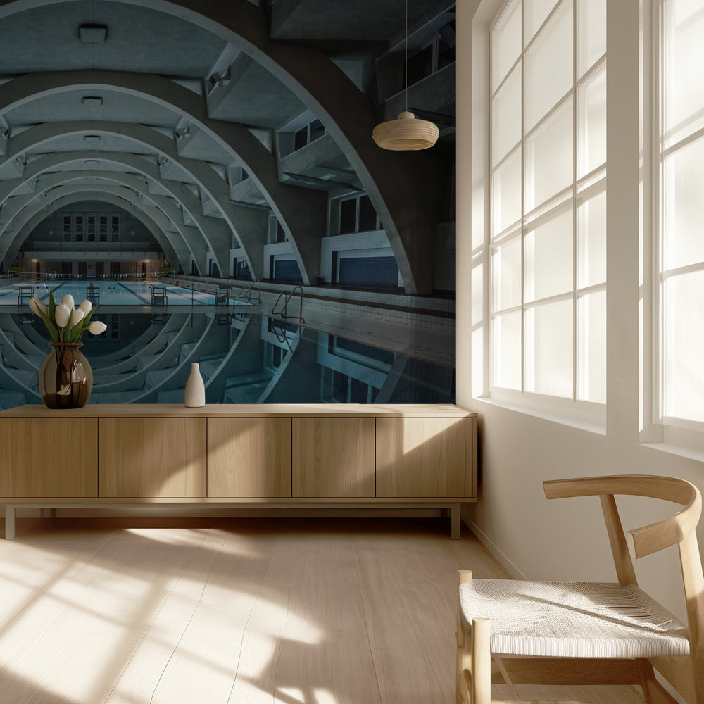 swimming @night | Wallpaper