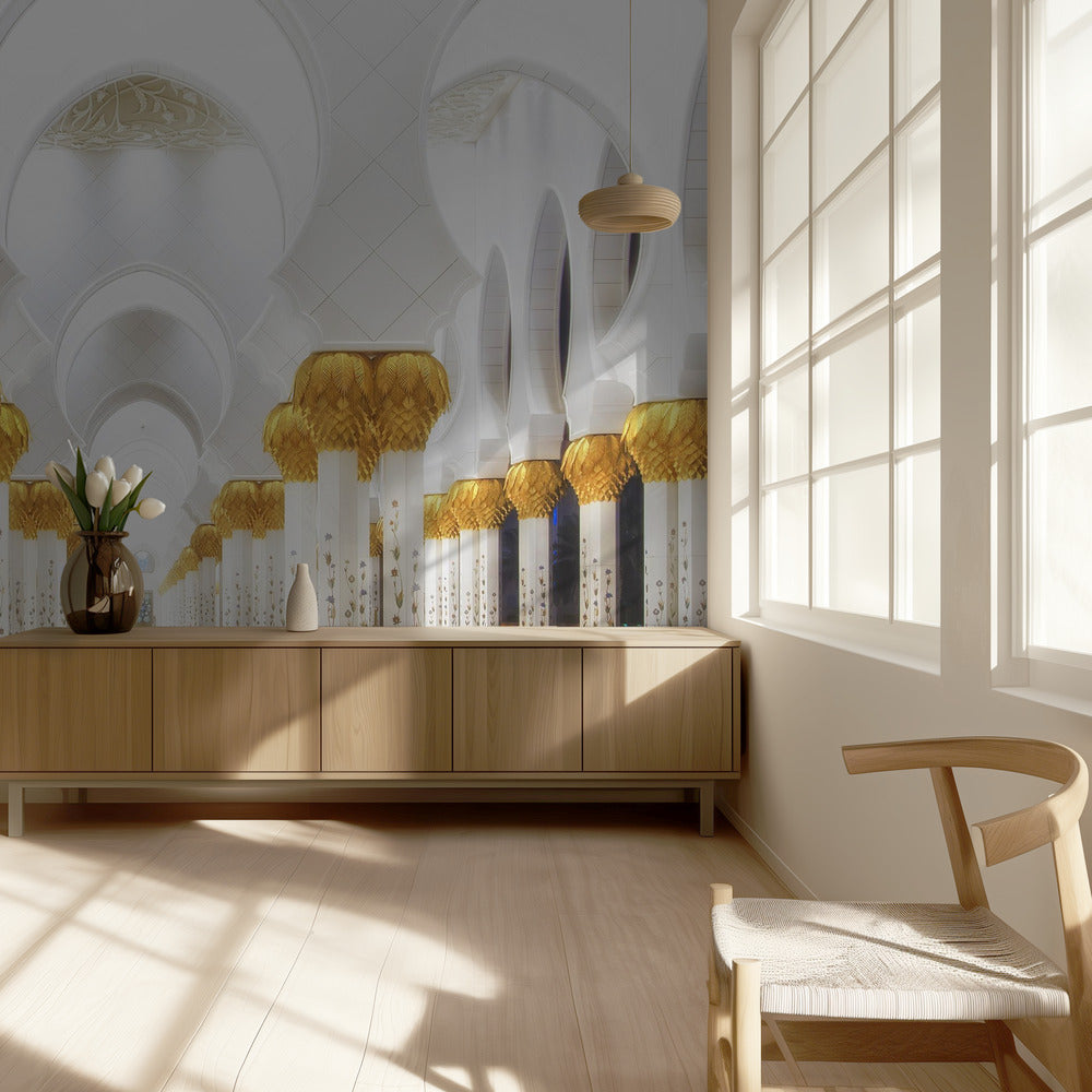 White and Gold | Wallpaper