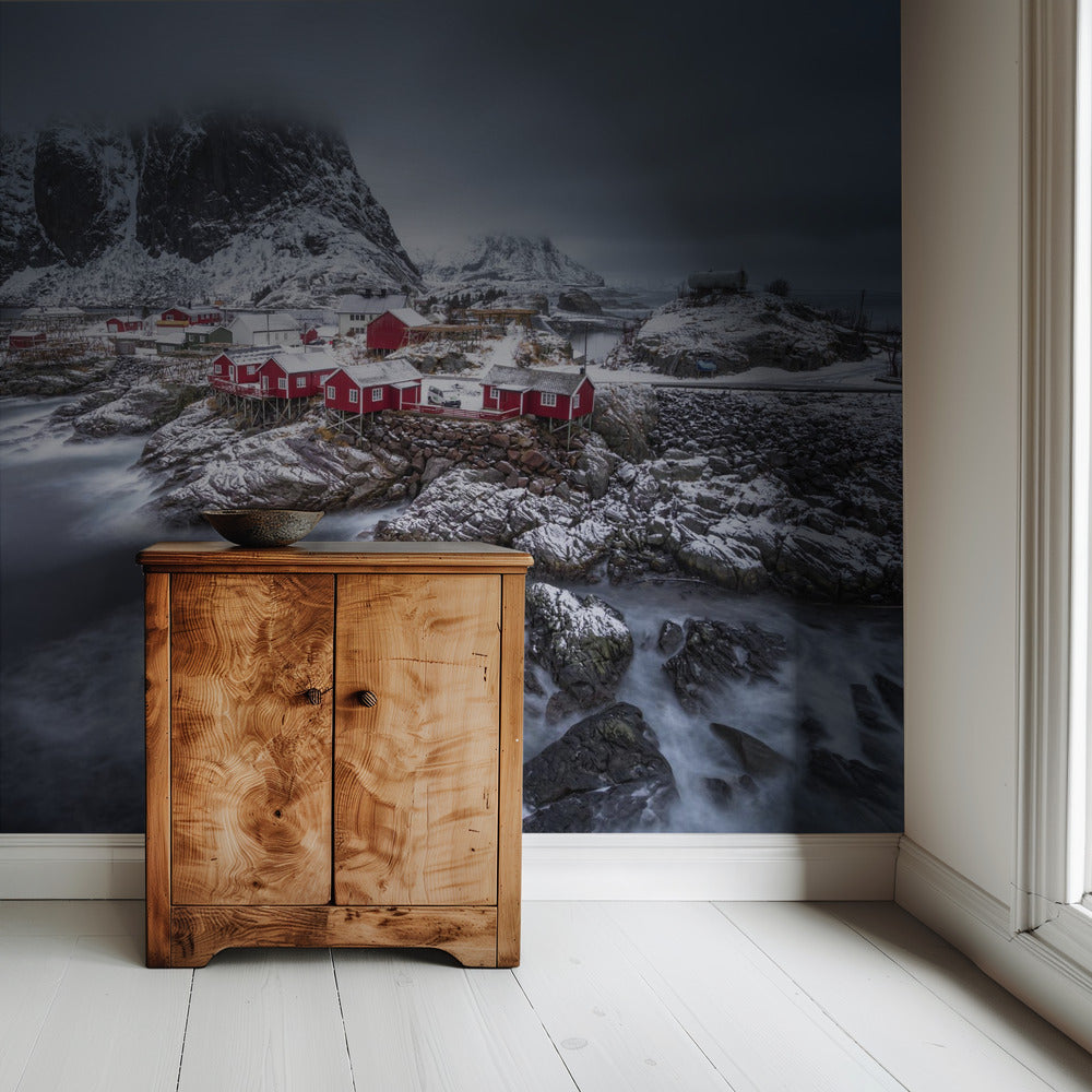 winter Lofoten islands | Wallpaper