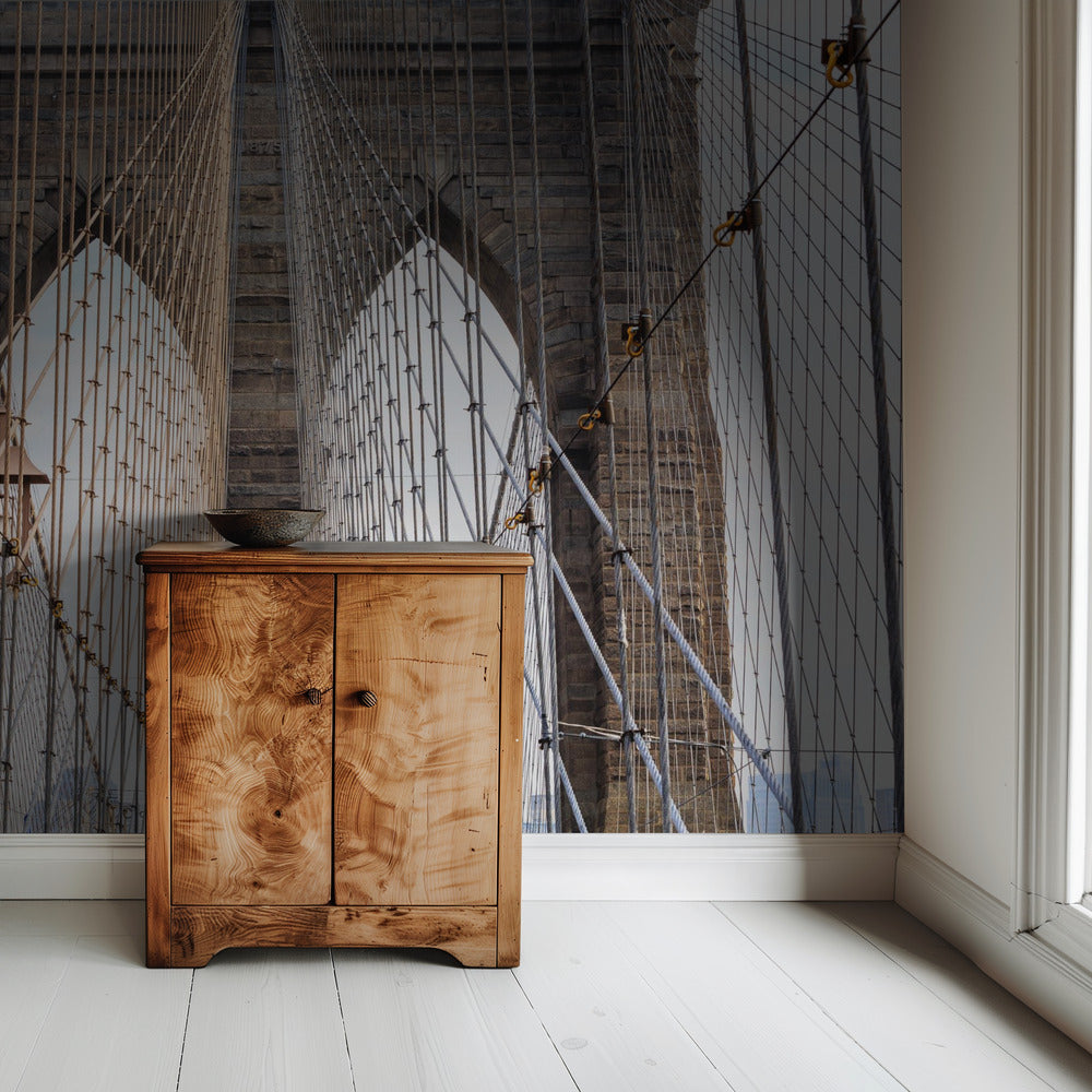 Cabled archways | Wallpaper