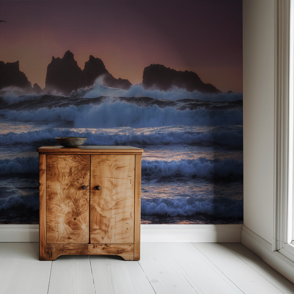 Bandon Beach Layers | Wallpaper