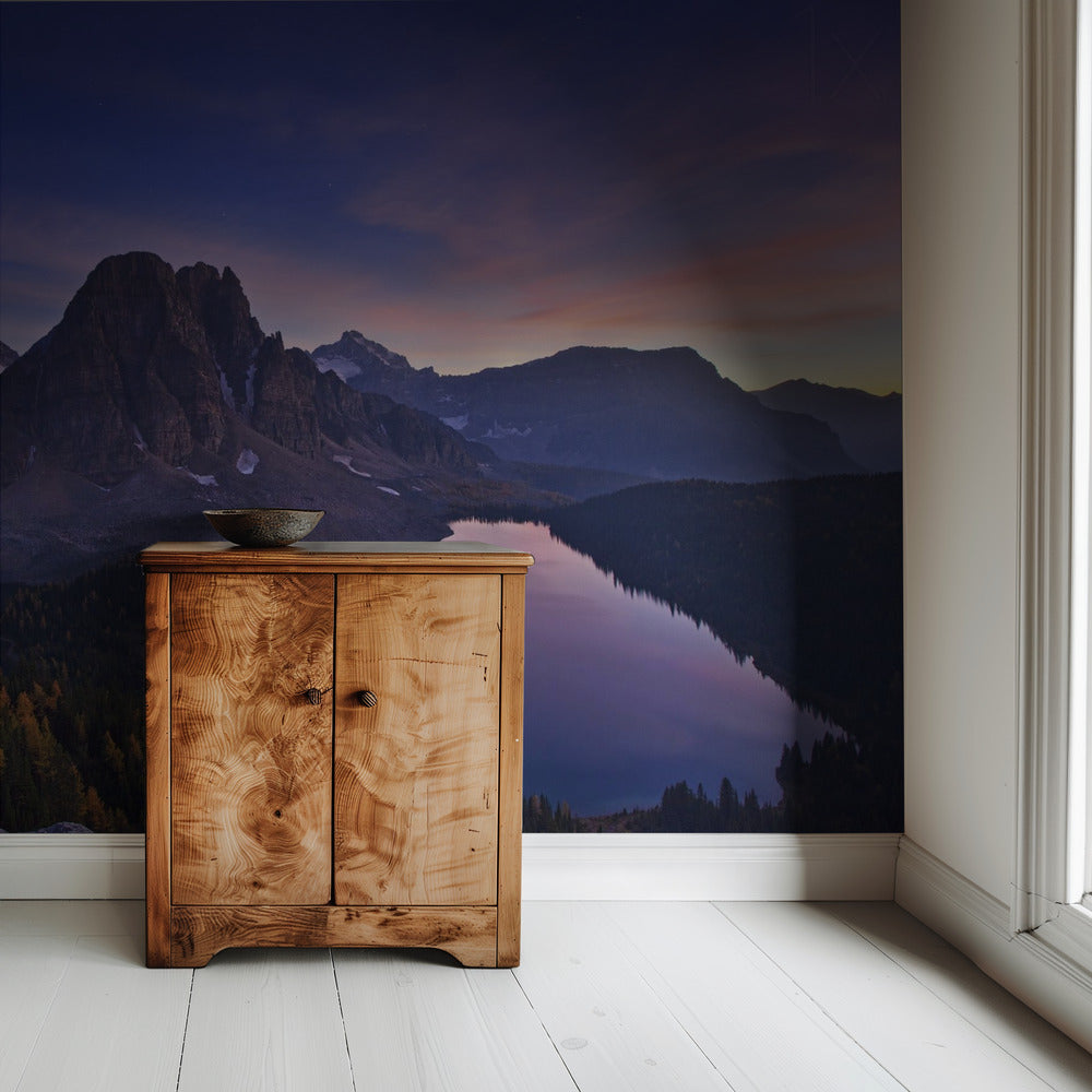 Twilight at Mount Assiniboine | Wallpaper