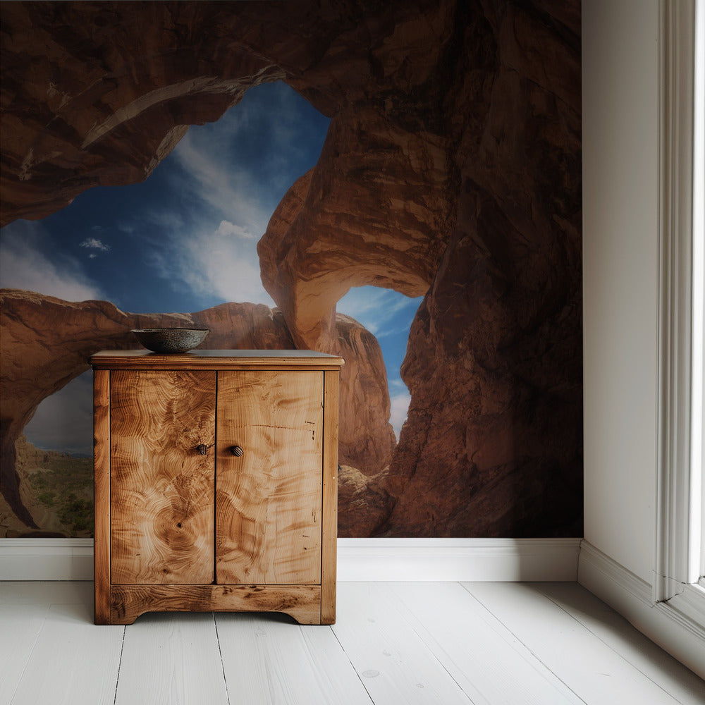 Double arch. | Wallpaper