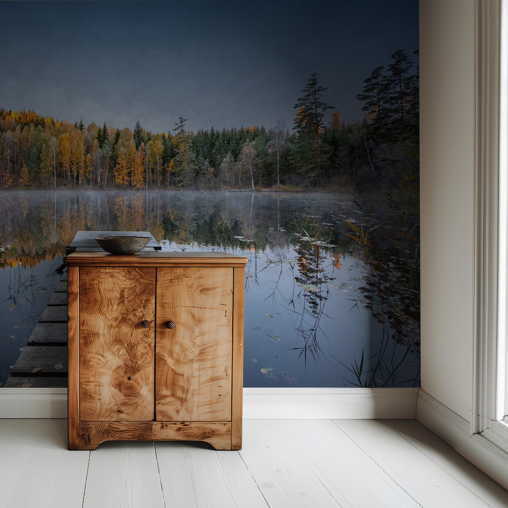 Autumn pier | Wallpaper