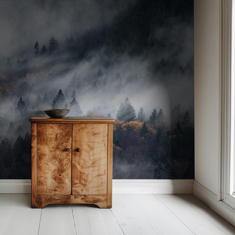 A path of the fog | Wallpaper