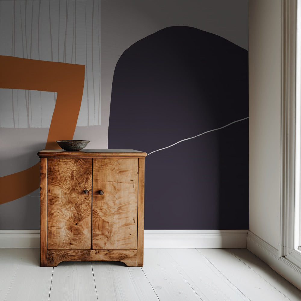 Bold Geometric Shapes | Wallpaper