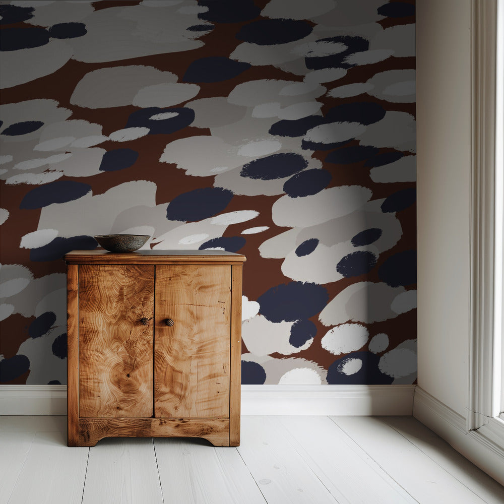 Brushstroke Harmony | Wallpaper