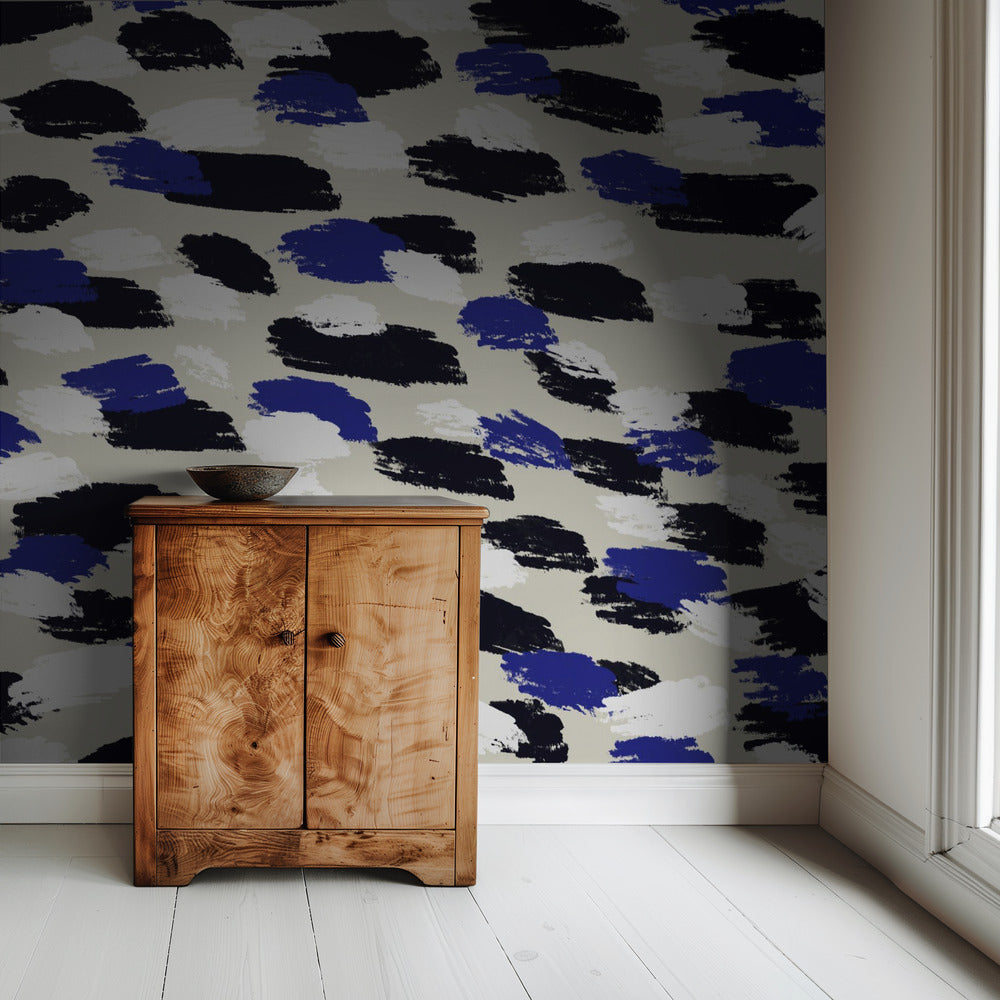 Bold Brush Strokes | Wallpaper