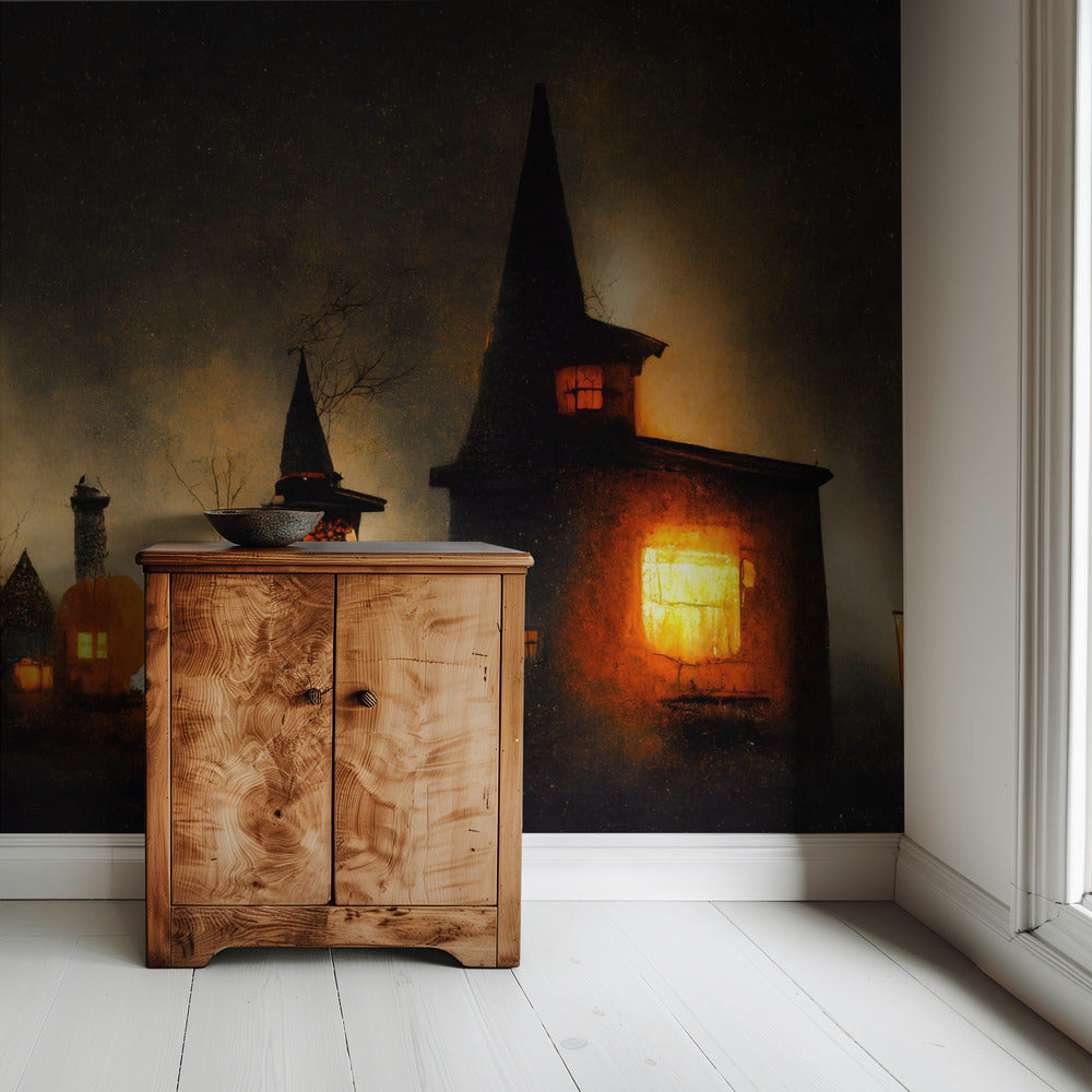 Haunted Glowscape | Wallpaper