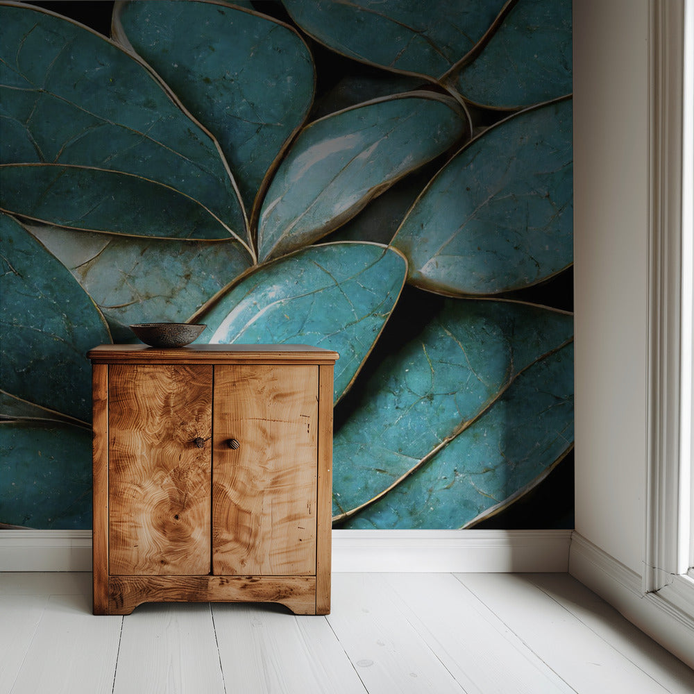 Glistening Leaves | Wallpaper