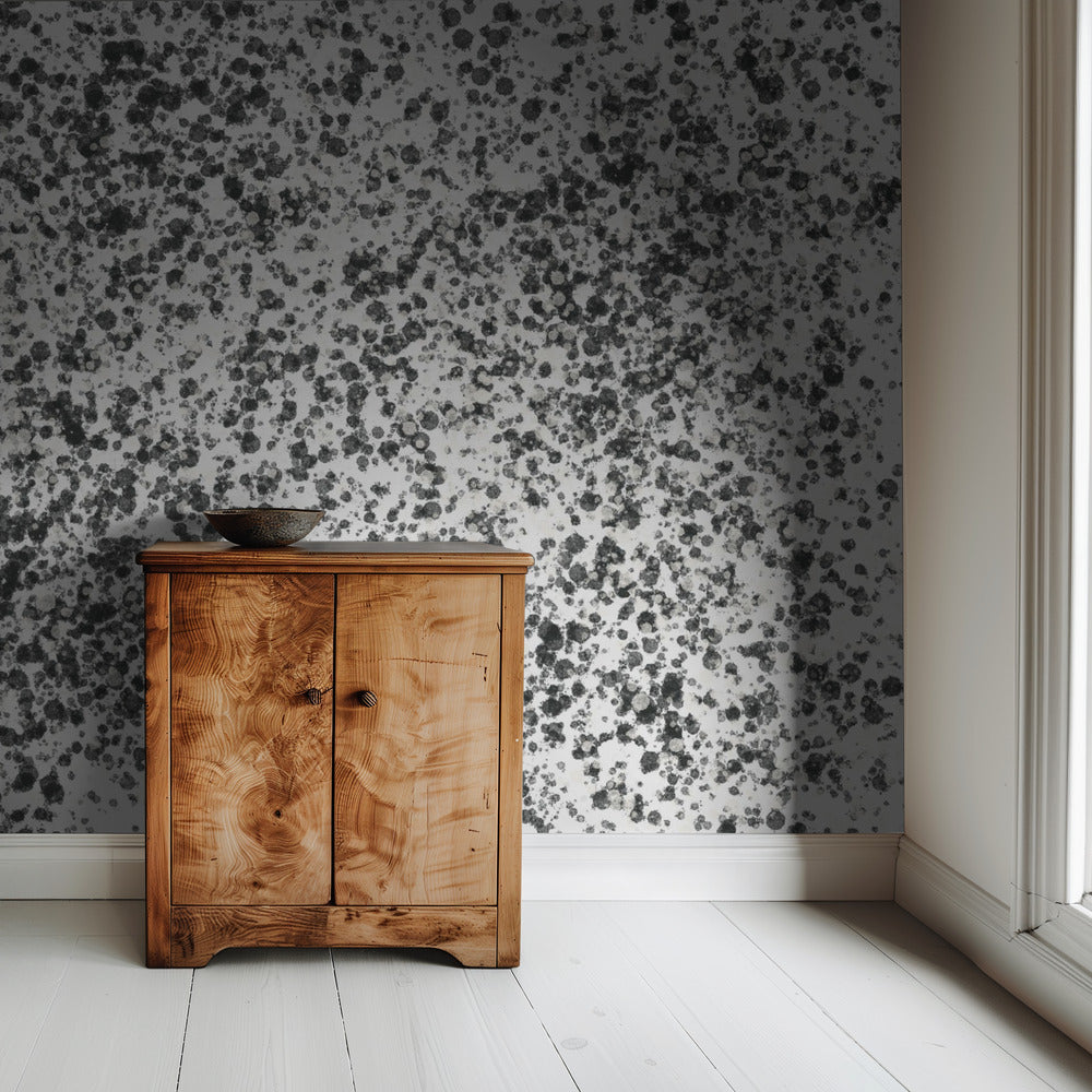 Monochrome Speckles | Wallpaper
