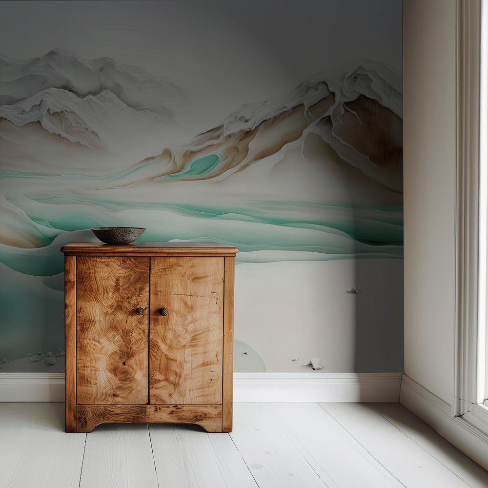 Tranquil Alpine Flow | Wallpaper