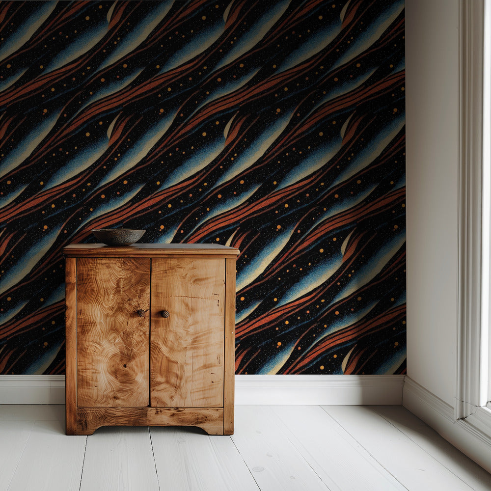 Galactic Wavescape | Wallpaper