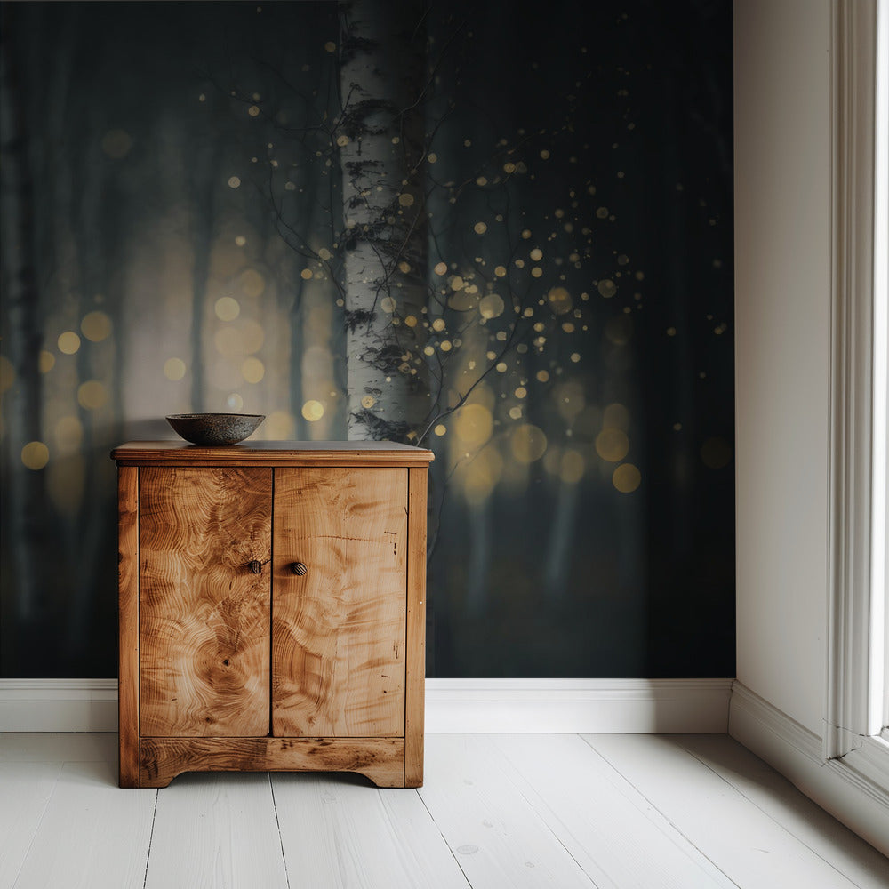 Enchanted Birches | Wallpaper