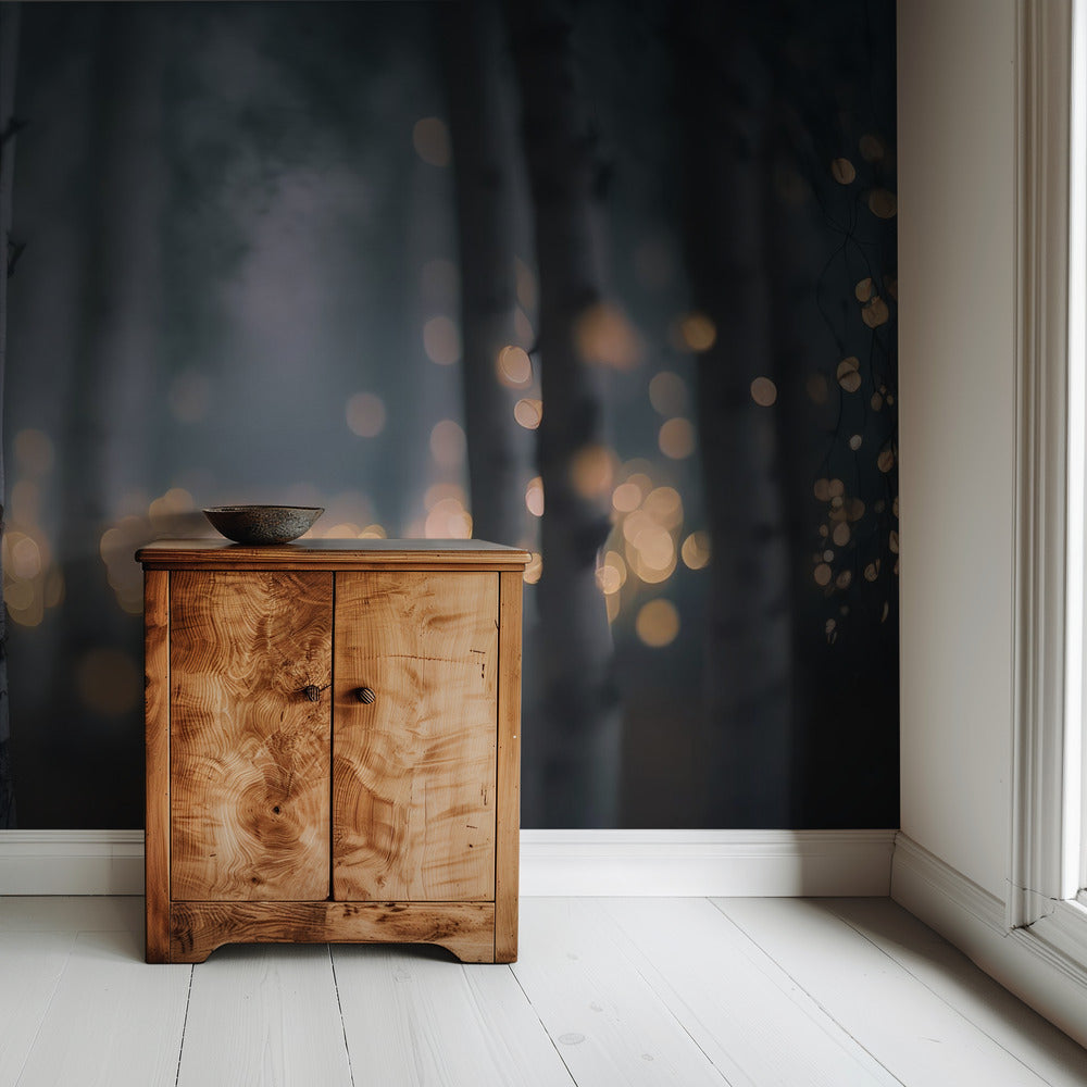 Enchanted Glow Forest | Wallpaper