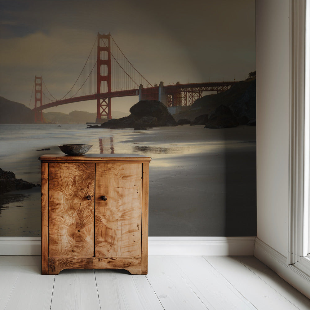 Golden Gate Morning | Wallpaper