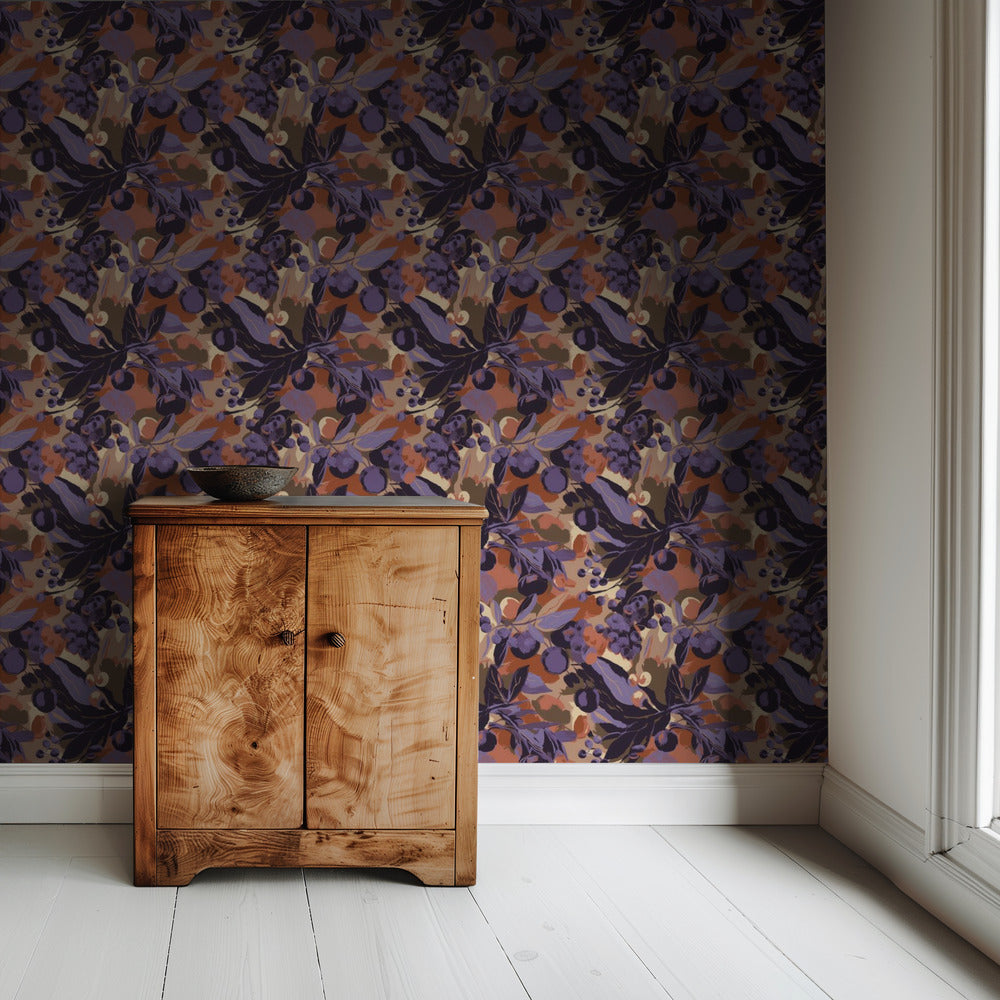 Purple Garden Rhythm | Wallpaper