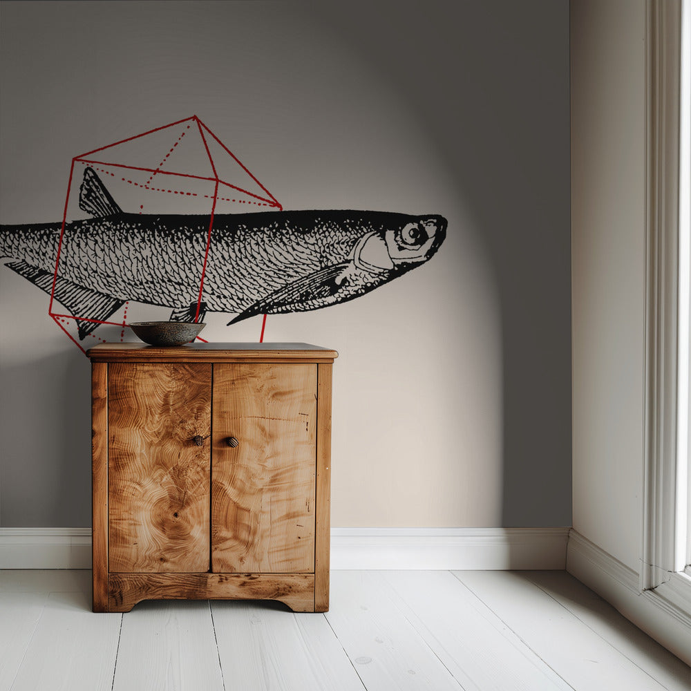 Fish In Geometrics Nº2 | Wallpaper