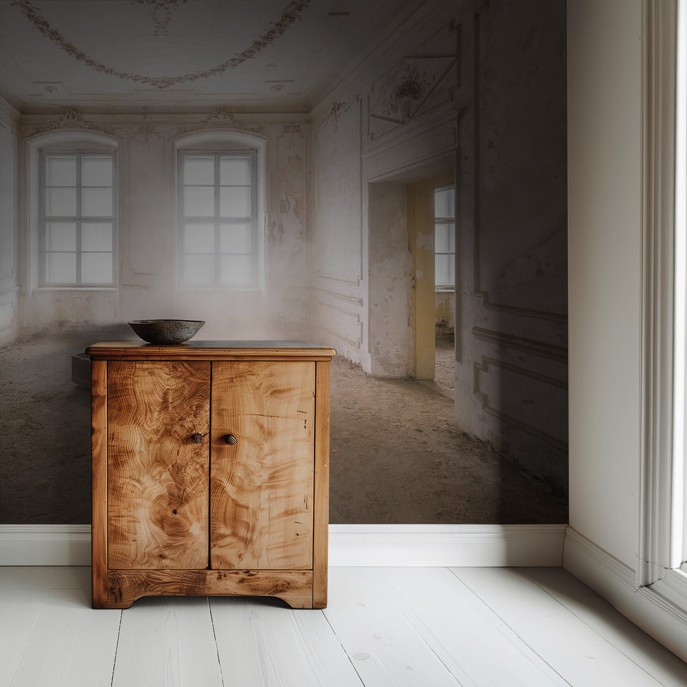 Abandoned Piano in the Dust | Wallpaper