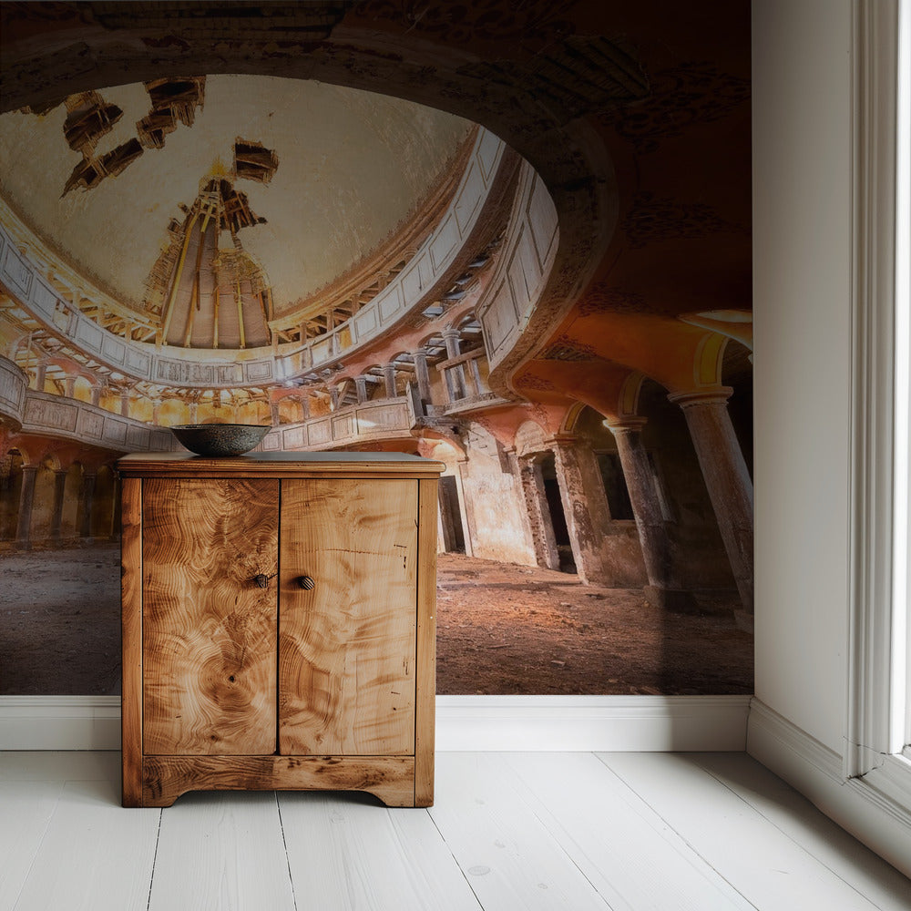 Round Chapel in Decay | Wallpaper