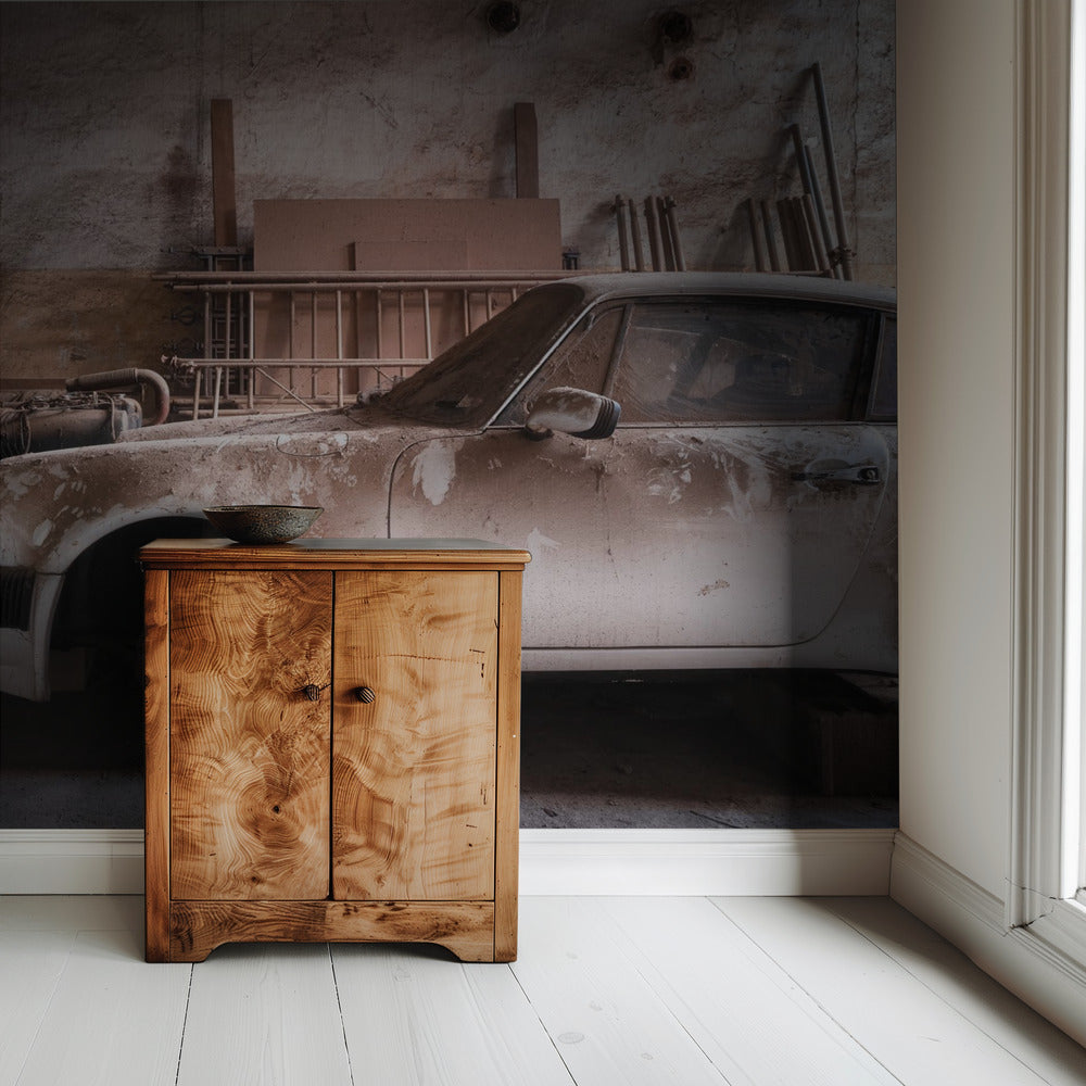 Dusty Porsche | Wallpaper