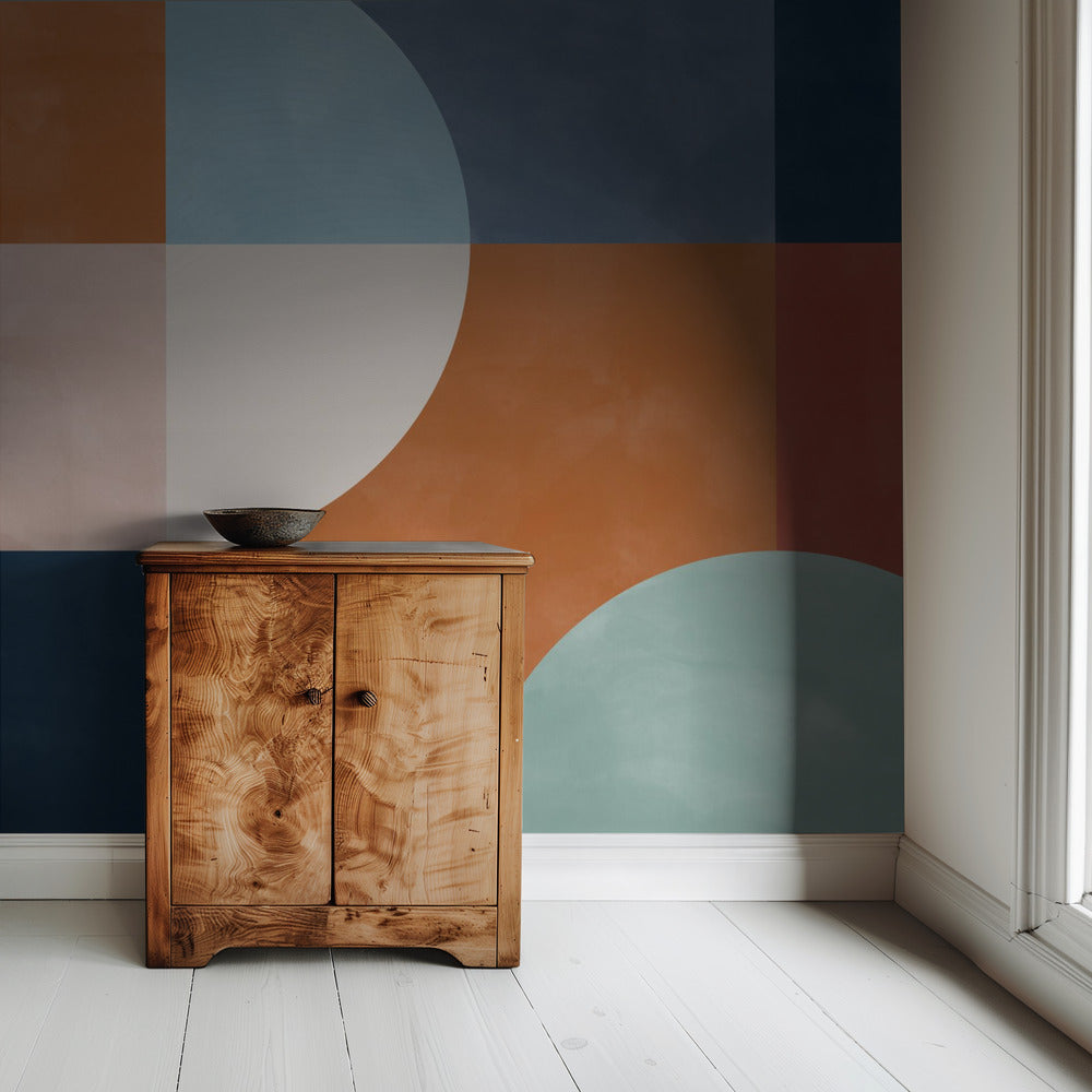 Aesthetic Geometric Shapes | Wallpaper