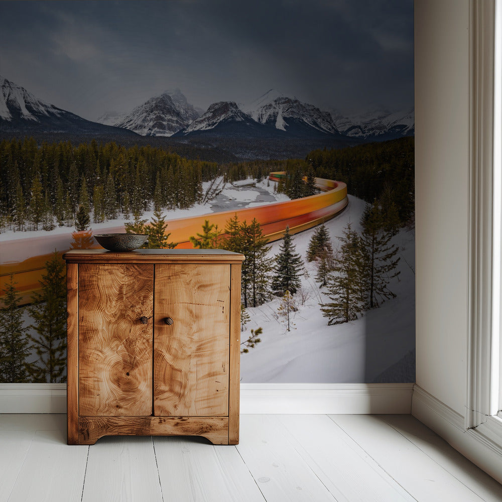 Morant's Curve in Winter | Wallpaper