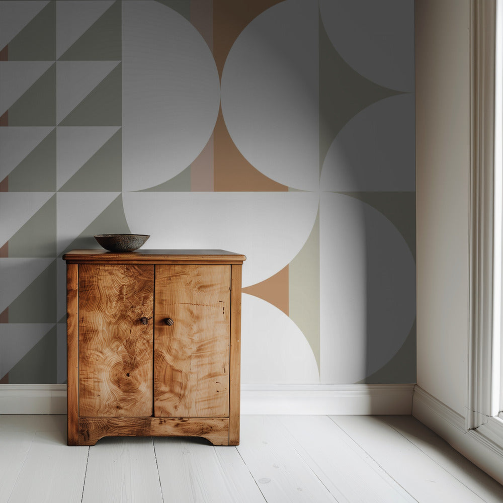 Geo Half No.6 | Wallpaper