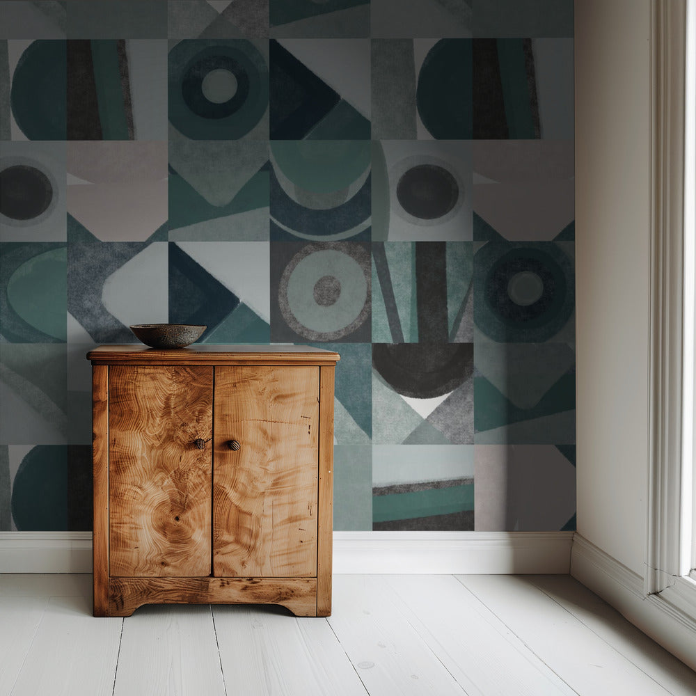 Harmony Of Geometric Abstraction | Wallpaper