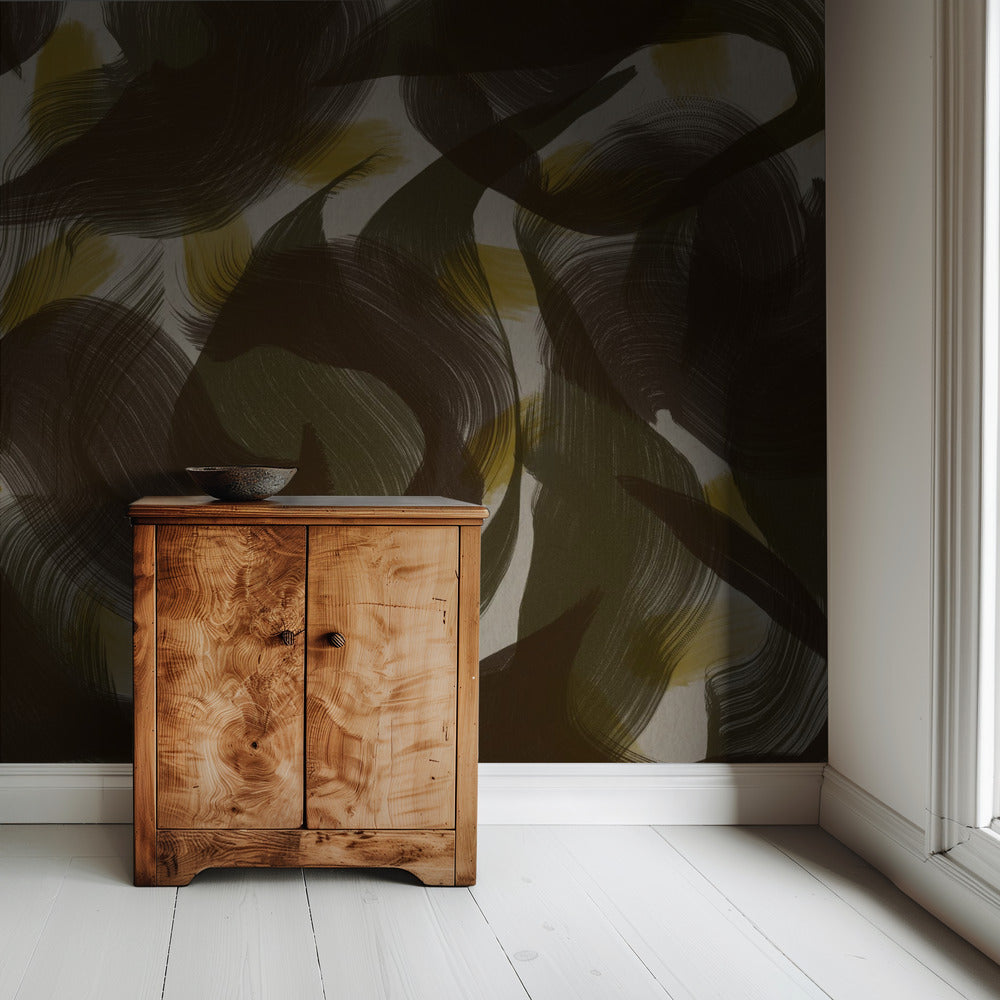 Whirling Earth Tones | Wallpaper