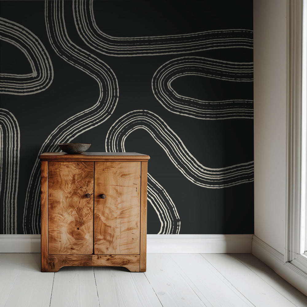 Black and White Line Patterns | Wallpaper