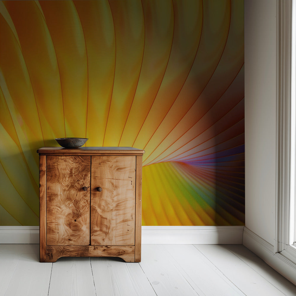 Golden Spirals | Wallpaper