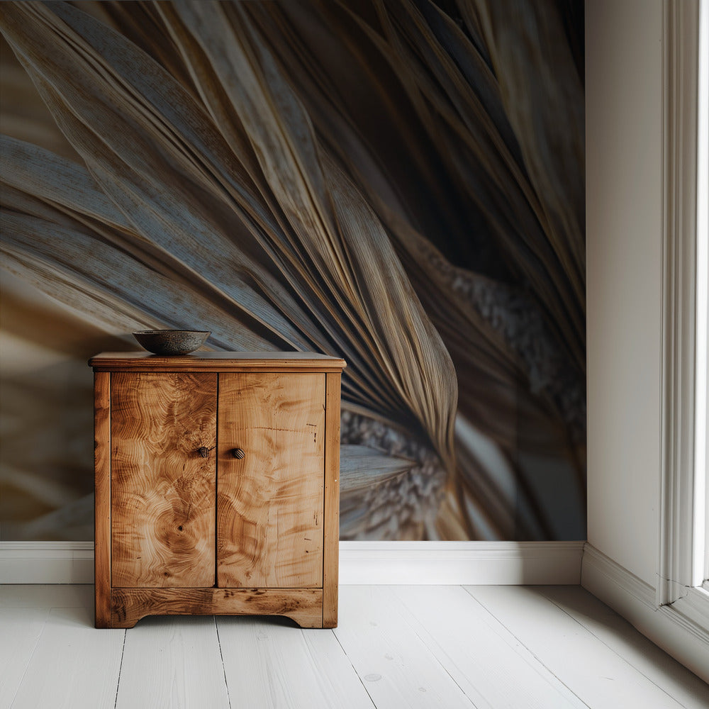 Golden Leaf Whispers | Wallpaper