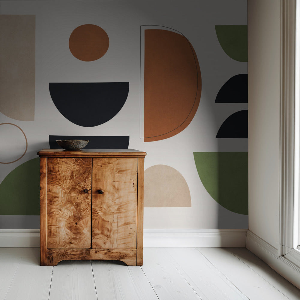 Array of Geometric Shapes | Wallpaper