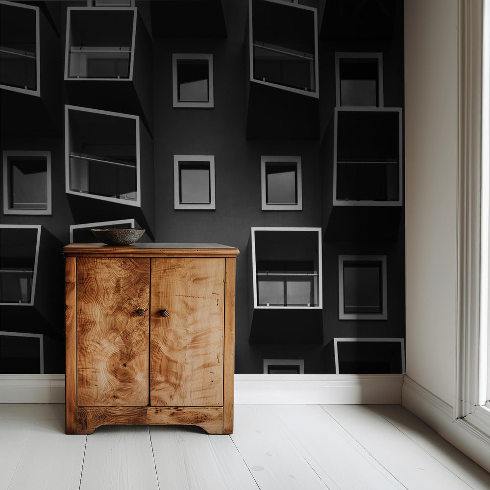 Living in Boxes | Wallpaper