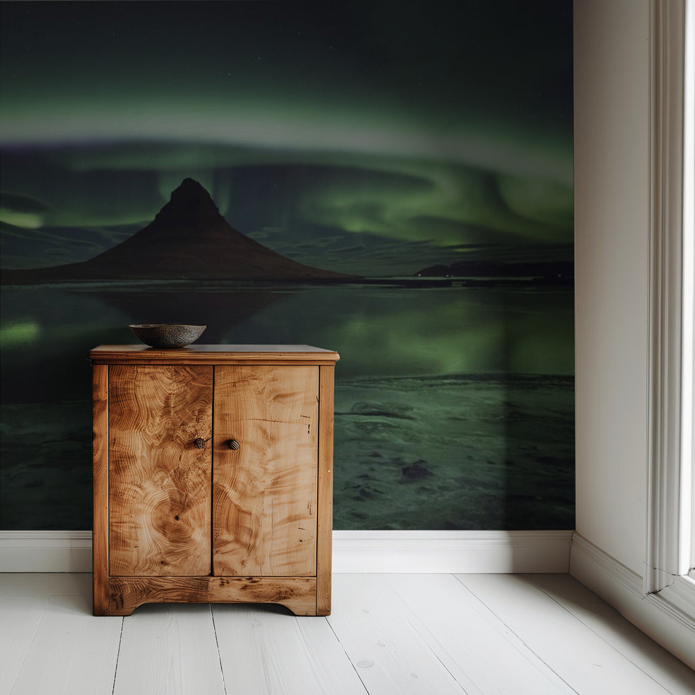 Kirkjufell Aurora | Wallpaper