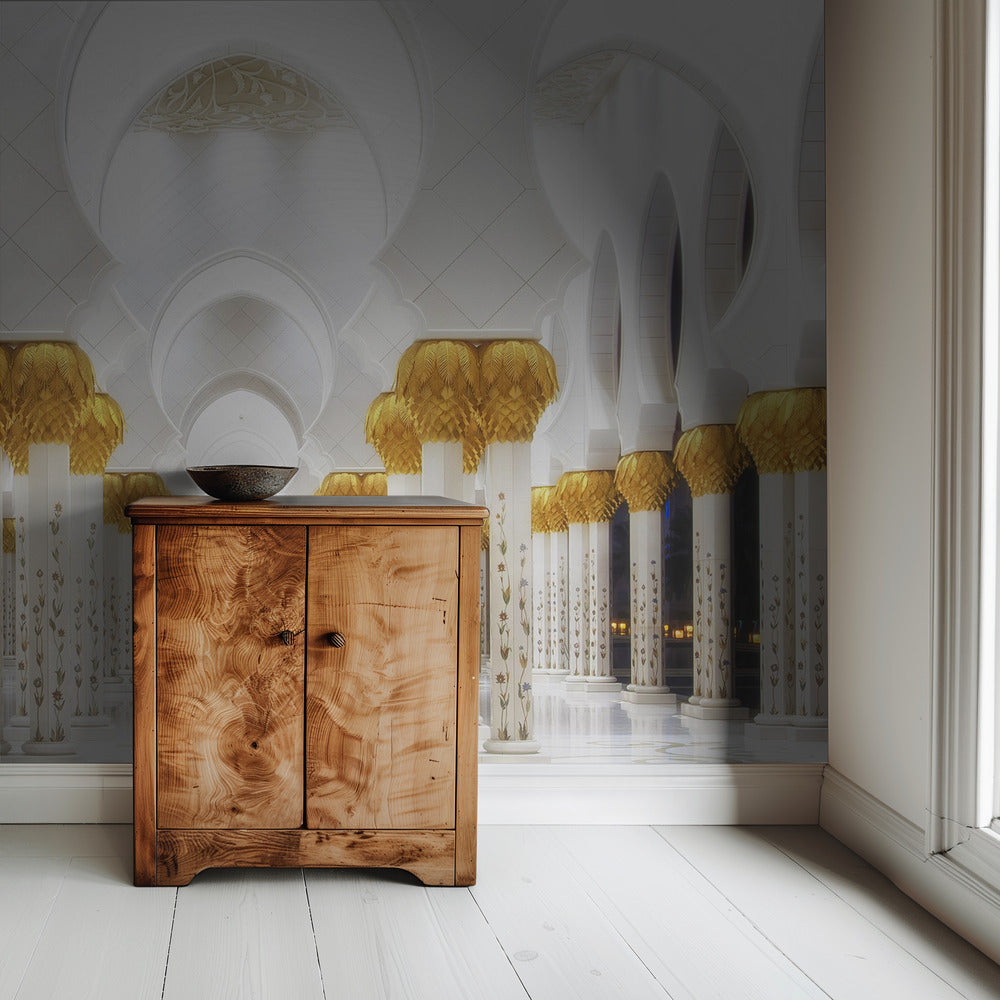 White and Gold | Wallpaper