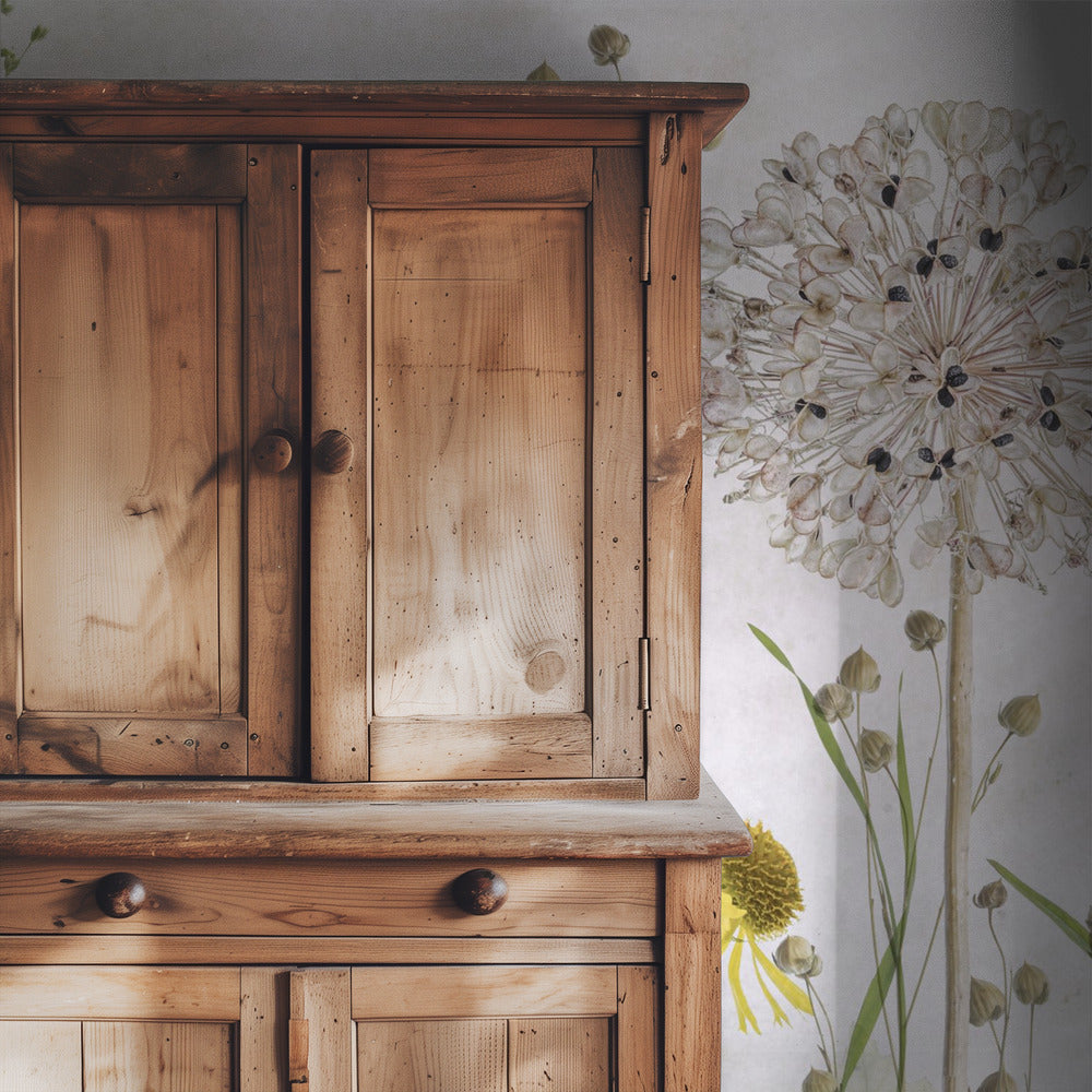 Alliums and heleniums | Wallpaper