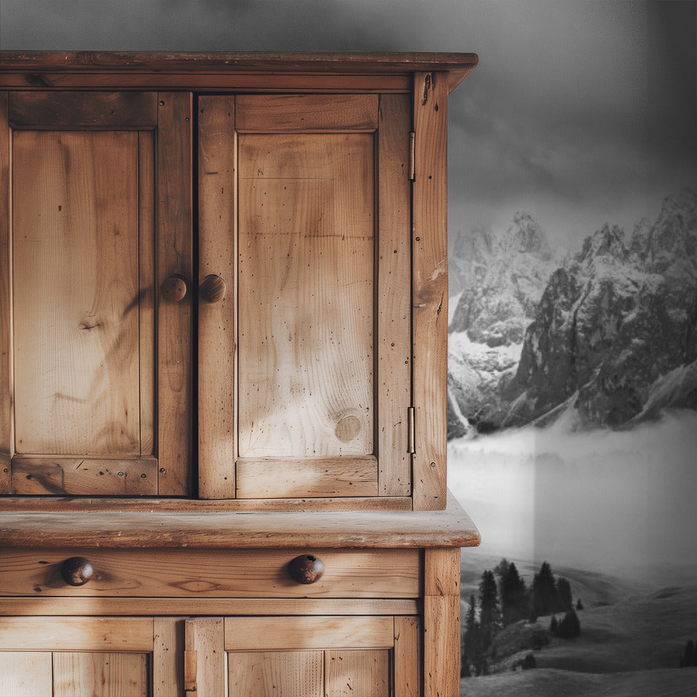 Foggy Dolomites | Wallpaper