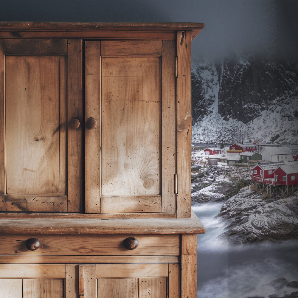 winter Lofoten islands | Wallpaper