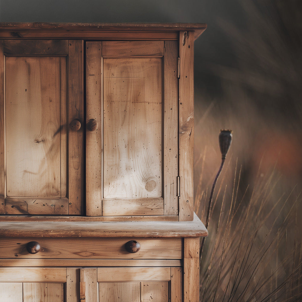 Poppy with corn | Wallpaper