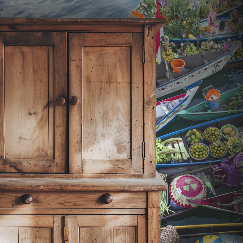 Banjarmasin Floating Market | Wallpaper