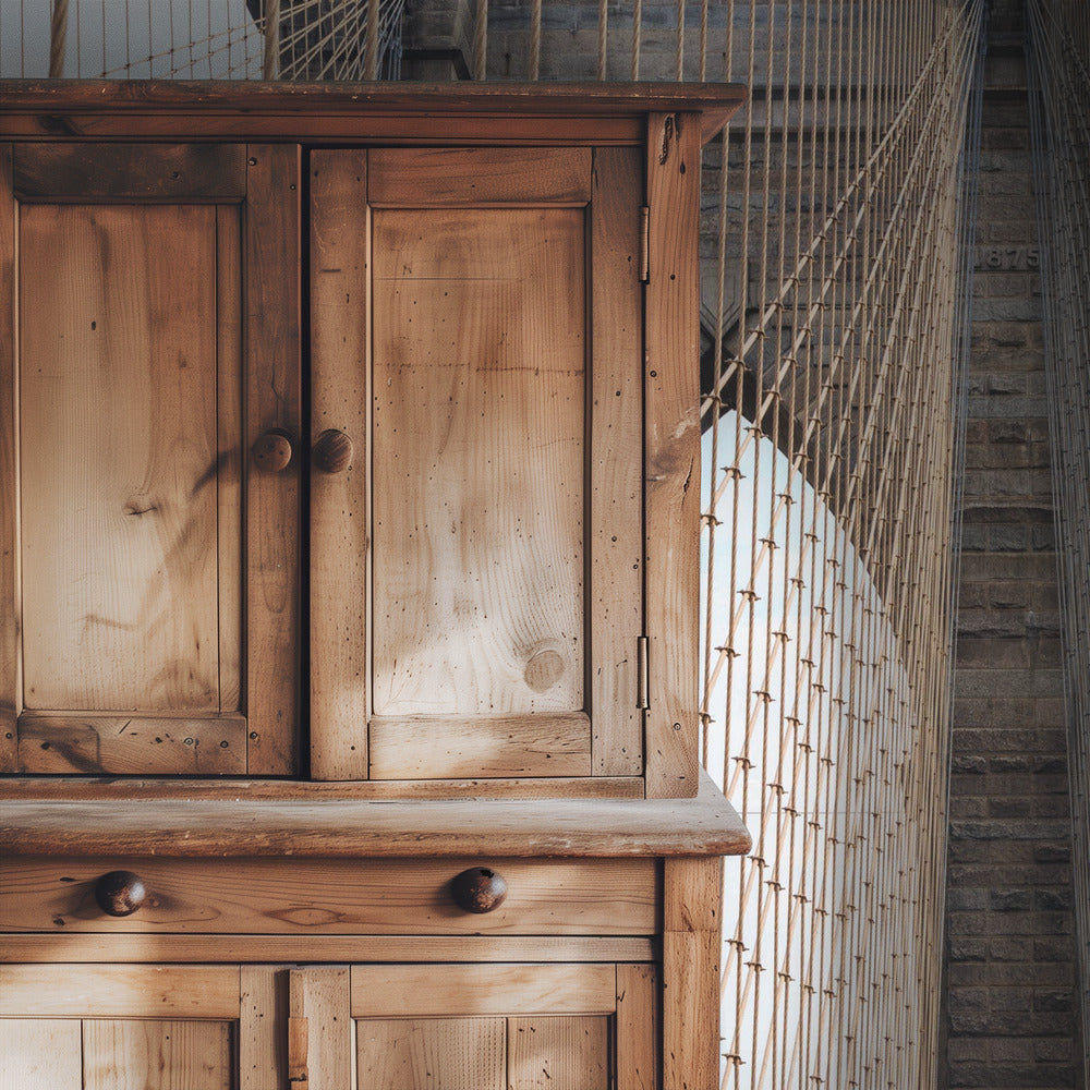 Cabled archways | Wallpaper